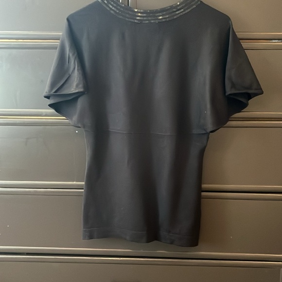 LOFT black sequin top - Picture 5 of 5